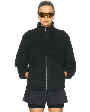 Literary Sport Grace Fleece Jacket - Black