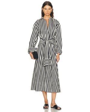 Simon Miller Inna Poplin Maxi Dress - Black