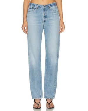 aligrace 90S Low Waist Original Jean - Blue