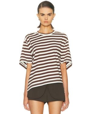 Monse Asymmetric Twisted T-Shirt - Multicolor