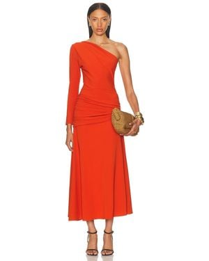 Johanna Ortiz Inspiring Hearts Ankle Dress - Red