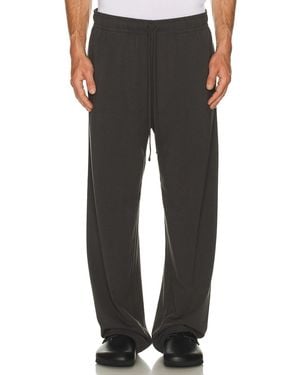 Skims Jersey Straight Pant - Gray