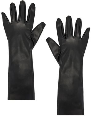 Norma Kamali Short Gloves - Black