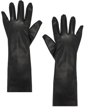 Norma Kamali Short Gloves - Black