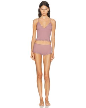 Skims Fits Everybody Lace Triangle Cami & Boyshort Set - Multicolor