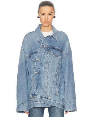 Agolde Reworked Wayne Jacket - Blue
