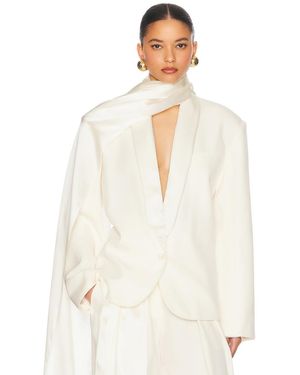 Helsa The Tux Blazer - White