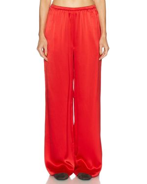 SABLYN Lexi Low Rise Relaxed Pull On Pant - Red