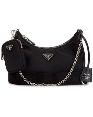 Prada Re-Edition 2005 Re-Nylon Shoulder Bag - Black