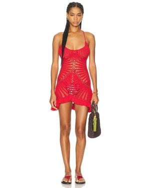 Akoia Swim Lingka Mini Dress - Red