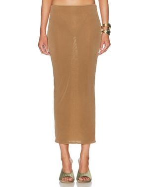 Maygel Coronel Aelia Skirt - Brown