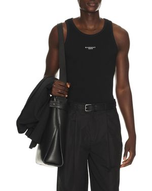 Givenchy Ribbed Tank Top - Black