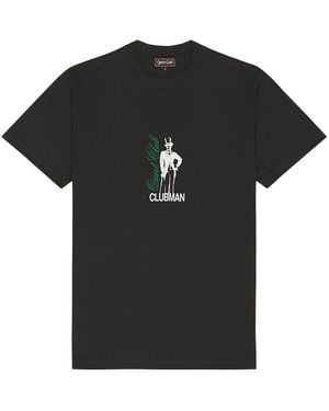 Quiet Golf Clubman Tee - Black