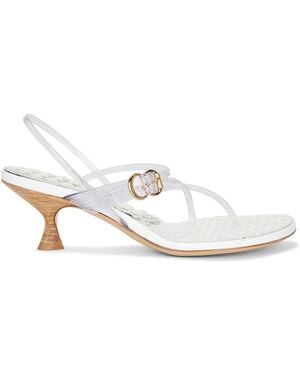 Herbert Levine Starry-Eyed Jelly 55 Heel - White