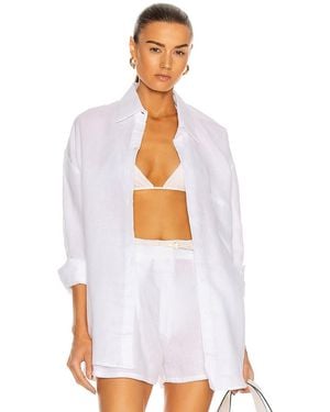 AEXAE Linen Shirt - White