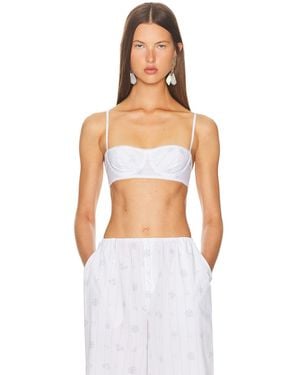 Helsa Bra Top - White