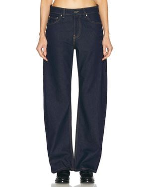 EB DENIM Alida Loose Bowed Jeans - Blue