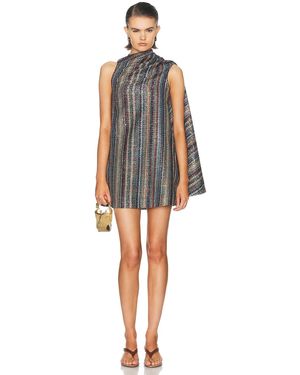 Missoni Sleeveless Short Shift Dress - Multicolor