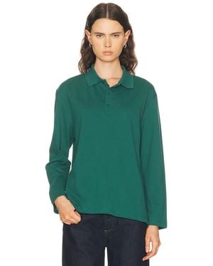 Flore Flore Diana Polo Top - Green