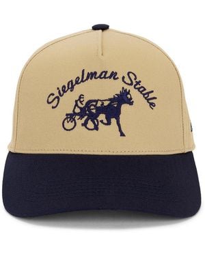 Siegelman Stable Five Panel Hat - Blue