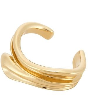 Chloé Double Layer Cuff Bracelet - Metallic