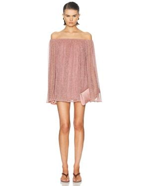 Caroline Constas Corinthia Mini Dress - Pink
