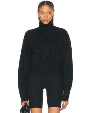 Fear Of God Cropped Turtleneck Sweater - Black
