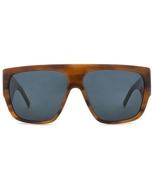 St. Agni Linea Oversized Sunglasses - Blue