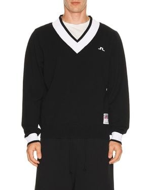 J.Lindeberg 30Y Nikolas Knit Sweater - Black