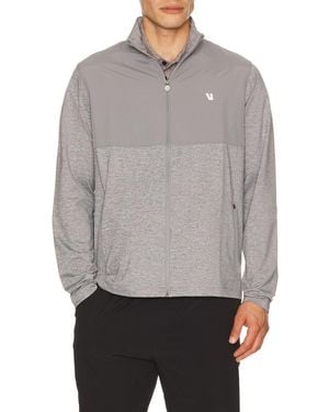 Vuori Sunday Element Track Jacket - Gray