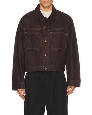 Agolde Blaze Jacket - Brown