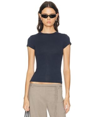GRLFRND Crew Neck Slim Fit Tee - Blue