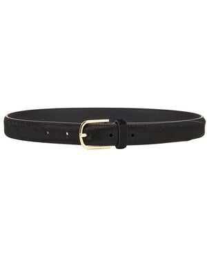 TOTEME Pony Hair Belt - Black