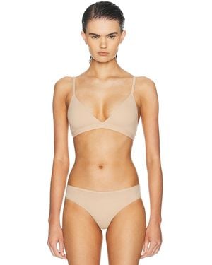 Skims Fits Everybody Triangle Bralette - Natural