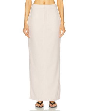L'academie By Marianna Hendry Maxi Skirt - Natural