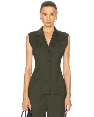 Helmut Lang Wool Vest - Black