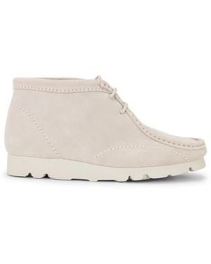 Clarks X Post Archive Faction (Paf) Wallabeebt Boot - White
