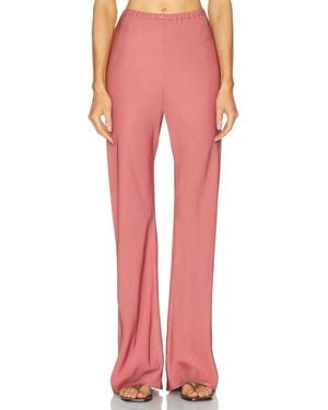 SABLYN Rio Flared Bias Cut Pant - Pink