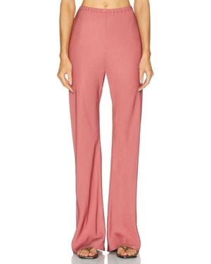SABLYN Rio Flared Bias Cut Pant - Pink