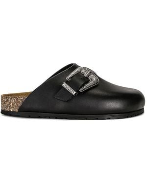 Saint Laurent Jimmy Clog Mules - Black