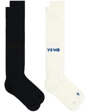 Adidas by Wales Bonner X Y-3 Football Socks - White