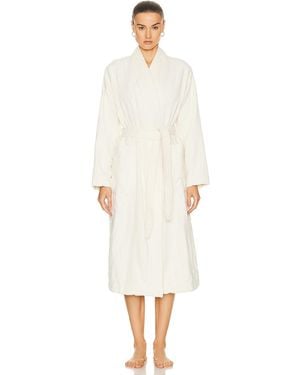 BAINA Bath Robe - White