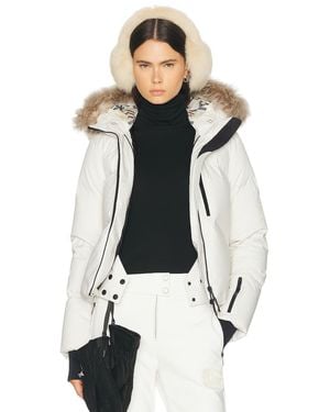 Burberry Auburn Puffer Coat - White