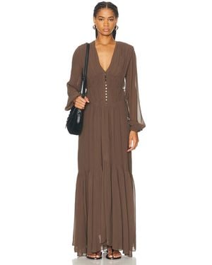 Isabel Marant Briane Dress - Brown