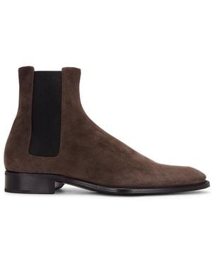 Saint Laurent Aurelien 25 Chelsea Boot - Brown