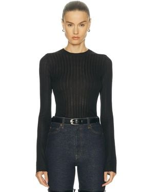 KHAITE Elm Top - Black