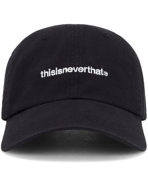 thisisneverthat T-logo Cap - Black