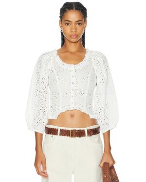 Sandy Liang Palisades Top - White