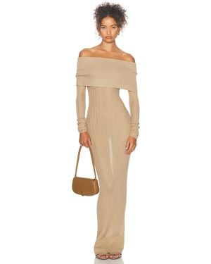 Helsa Justin Maxi Dress - Natural