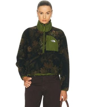 The North Face Yumiori Off Peak Half Zip Fleece Jacket - Green